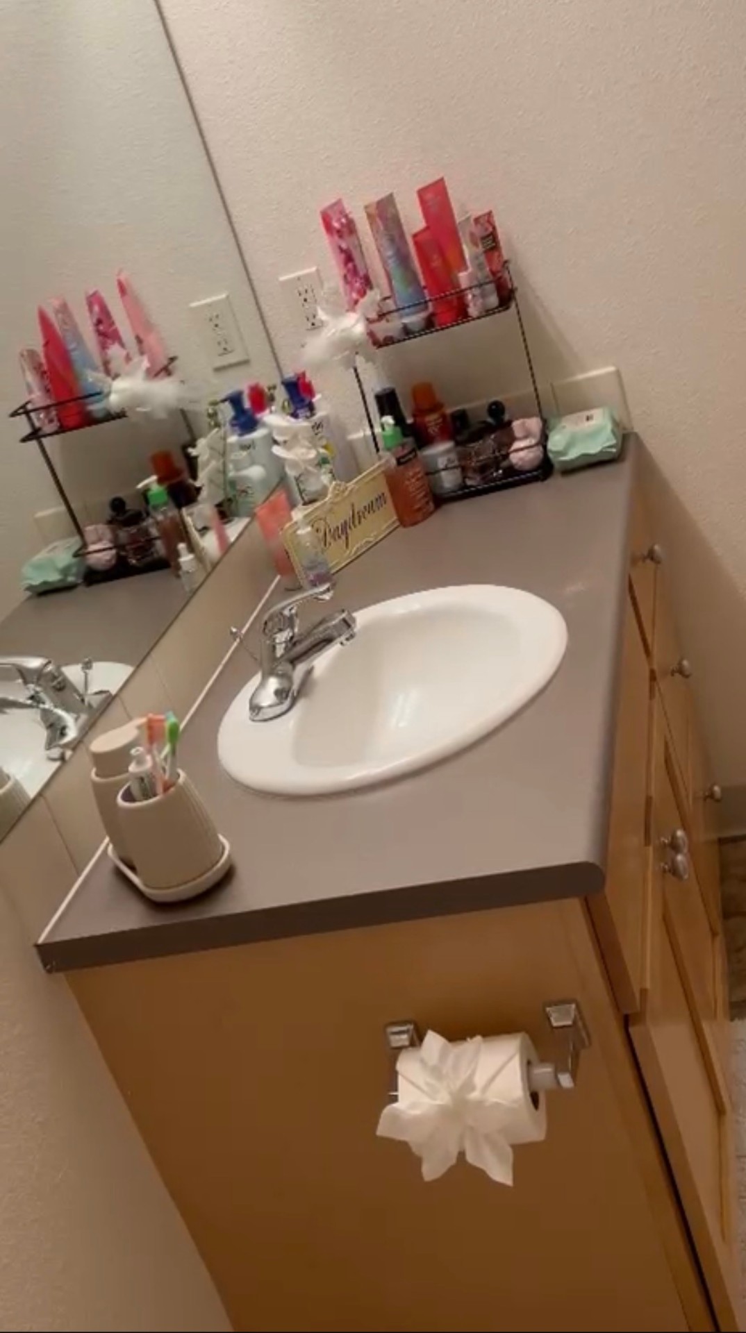 Bathroom after cleaning